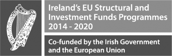 Ireland's EU Structural and Investment Funds Programmes 2014 to 2020, co-funded by the Irish Government and the European Union